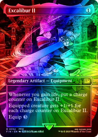 Excalibur II (Borderless) - 0352 - Foil