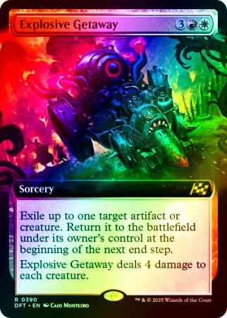 Explosive Getaway (Extended Art) - 0390 - Foil