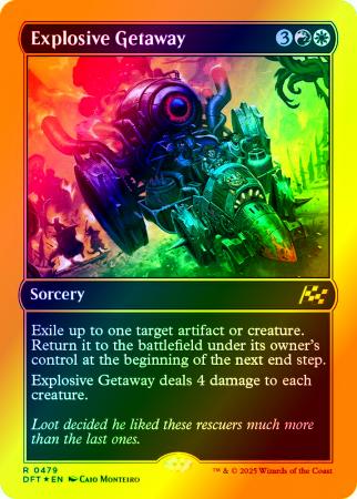 Explosive Getaway (First-Place Foil) - 0479 - Foil