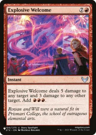Explosive Welcome - 100