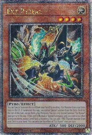 Ext Ryzeal (Quarter Century Secret Rare) (CRBR-EN004) - Crossover Breakers Quarter Century Secret Rare 1st Edition