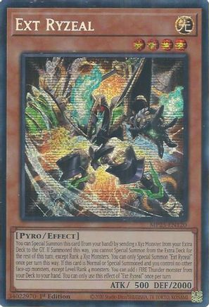 Ext Ryzeal (MP25-EN120) - 2025 Mega-Pack Prismatic Secret Rare 1st Edition