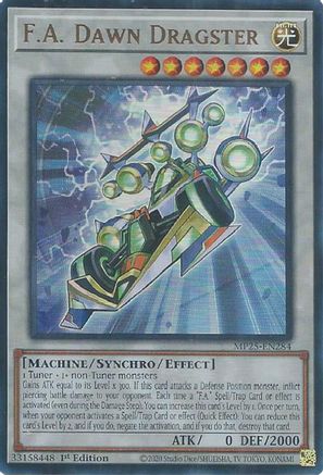 F.A. Dawn Dragster (MP25-EN284) - 2025 Mega-Pack Ultra Rare 1st Edition