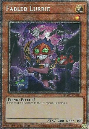 Fabled Lurrie (Starlight Rare) (BLMM-EN104) - Battles of Legend: Monster Mayhem Starlight Rare 1st Edition