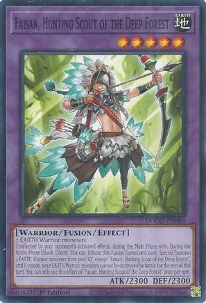 Faisan, Hunting Scout of the Deep Forest (DOOD-EN084) - Doom of Dimensions Common / Short Print 1st Edition