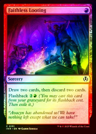 Faithless Looting - 0151 - Foil
