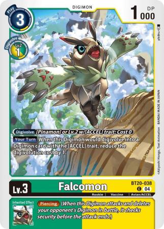 Falcomon - BT20-038 C - Common