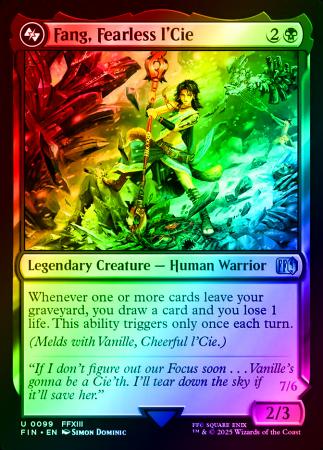 Fang, Fearless l'Cie - 0099 - Foil