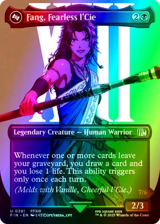 Fang, Fearless l'Cie (Borderless) - 0381 - Foil