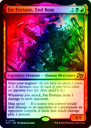 Far fortune, End Boss - 0203 - Foil