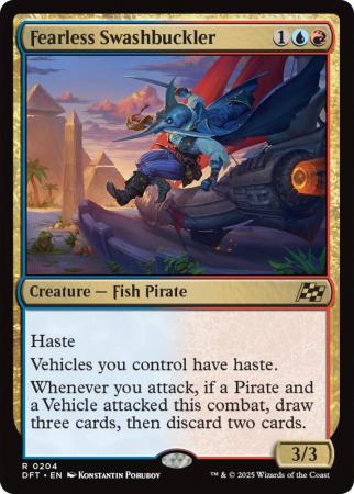 Fearless Swashbuckler - 0204