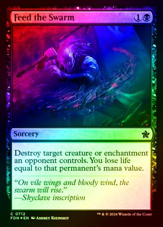 Feed the Swarm - 0712 - Foil