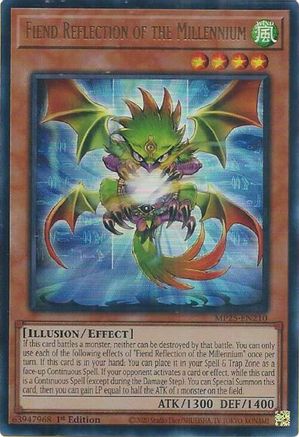 Fiend Reflection of the Millennium (MP25-EN210) - 2025 Mega-Pack Ultra Rare 1st Edition