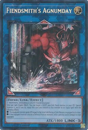 Fiendsmith's Agnumday (MP25-EN109) - 2025 Mega-Pack Prismatic Secret Rare 1st Edition