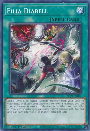 Filia Diabell (ALIN-EN057) - Alliance Insight Common / Short Print 1st Edition