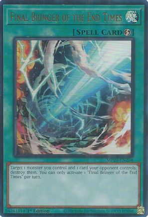 Final Bringer of the End Times (MP25-EN254) - 2025 Mega-Pack Ultra Rare 1st Edition