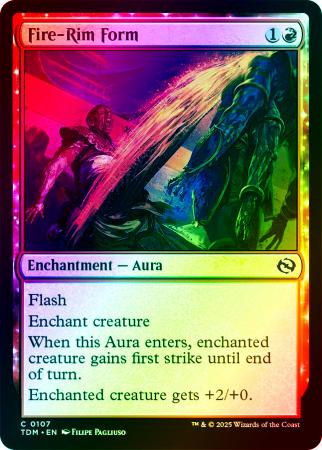 Fire-Rim Form - 0107 - Foil