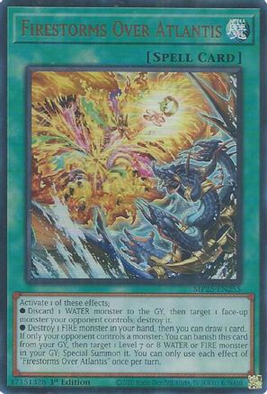 Firestorms Over Atlantis (MP25-EN255) - 2025 Mega-Pack Ultra Rare 1st Edition