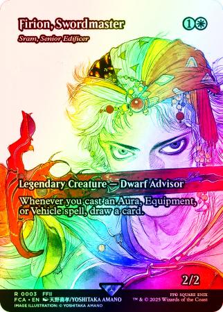 Firion, Swordmaster - Sram, Senior Edificer (Showcase) - 0003 - Foil