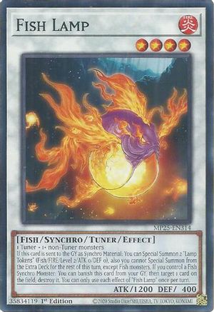 Fish Lamp (MP25-EN314) - 2025 Mega-Pack Common / Short Print 1st Edition