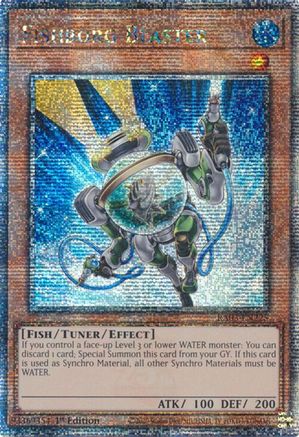 Fishborg Blaster (Quarter Century Secret Rare) (RA03-EN225) - Quarter Century Bonanza Quarter Century Secret Rare 1st Edition