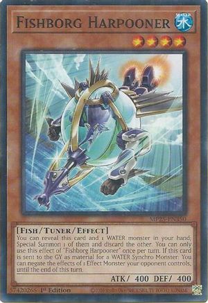 Fishborg Harpooner (MP25-EN350) - 2025 Mega-Pack Common / Short Print 1st Edition
