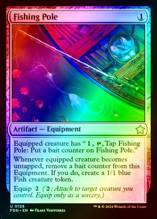 Fishing Pole - 0128 - Foil