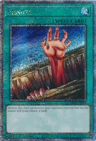 Fissure (Quarter Century Secret Rare) (RA03-EN084) - Quarter Century Bonanza Quarter Century Secret Rare 1st Edition