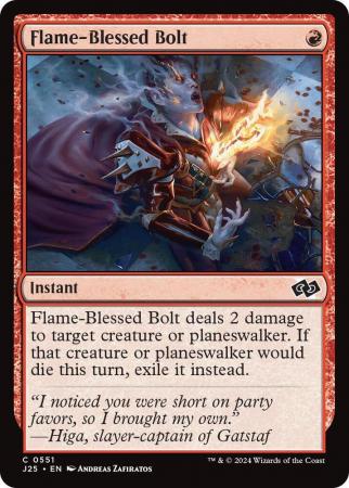Flame-Blessed Bolt - 0551