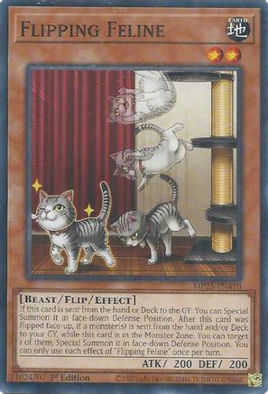 Flipping Feline (MP25-EN410) - 2025 Mega-Pack Common / Short Print 1st Edition