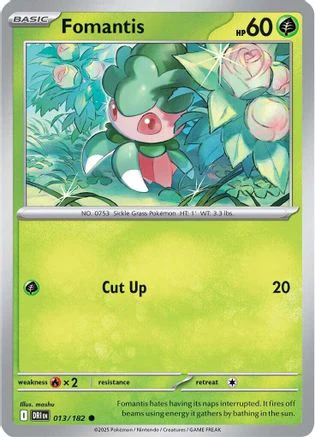 Fomantis - 013/182 - Common Reverse Holo