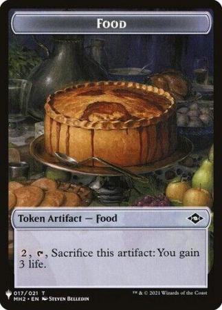 Food // Golem Double-sided Token - 17 // 27