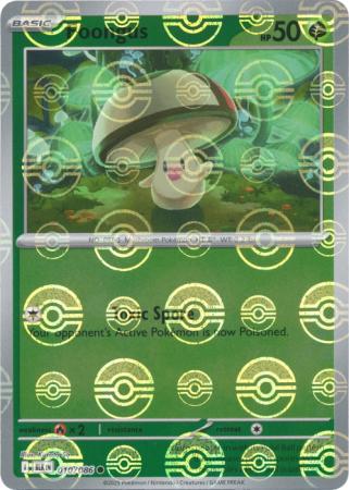 Foongus (Poke Ball Pattern) - 010/086 - Common Reverse Holo
