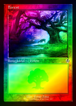 Forest (297) (Retro Frame) - 0297 - Foil