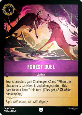 Forest Duel - 077/204 - Uncommon Cold Foil
