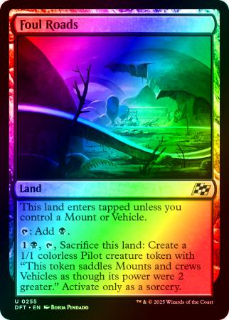 Foul Roads - 0255 - Foil