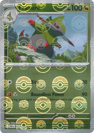 Fraxure (Poke Ball Pattern) - 071/086 - Common Reverse Holo
