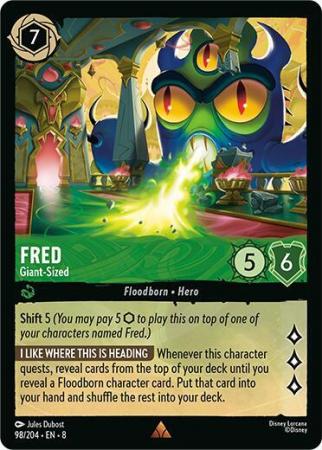 Fred - Giant-Sized - 098/204 - Rare