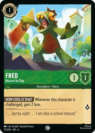 Fred - Mascot by Day - 75/204 - Common