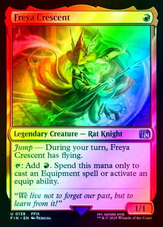 Freya Crescent - 0138 - Foil