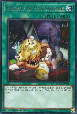 Frightfur Patchwork (JUSH-EN015) - Justice Hunters Rare 1st Edition