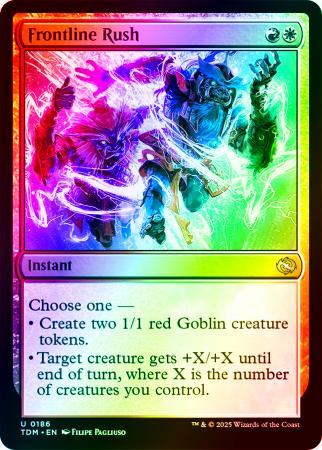 Frontline Rush - 0186 - Foil