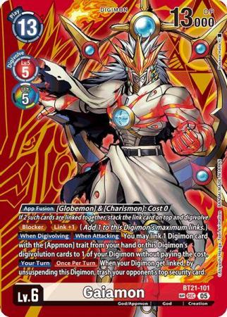 Gaiamon (SP) - BT21-101 SEC - Special Rare