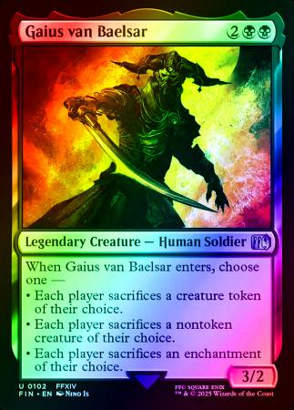 Gaius van Baelsar - 0102 - Foil