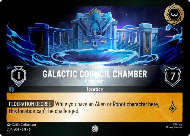 Galactic Council Chamber - Courtroom - 204/204 - Common Cold Foil