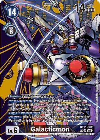 Galacticmon (SP) - BT21-062 SR - Special Rare
