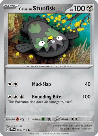 Galarian Stunfisk - 106/159 - Common