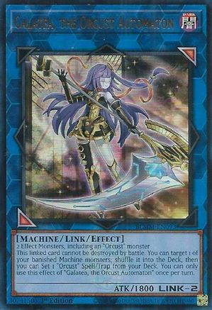 Galatea, the Orcust Automaton (BLMM-EN093) - Battles of Legend: Monster Mayhem Ultra Rare 1st Edition