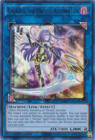 Galatea, the Orcust Automaton (UR) (RA03-EN044) - Quarter Century Bonanza Ultra Rare 1st Edition