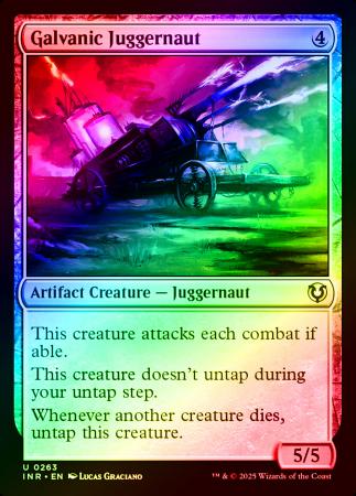 Galvanic Juggernaut - 0263 - Foil